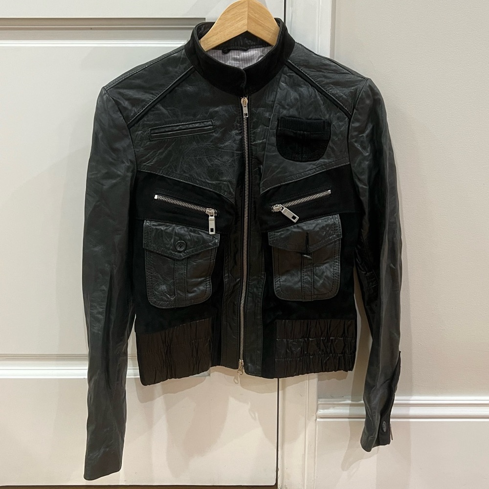 ANNATITA N vintage leather jacket